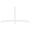 Ekena Millwork Bellingham Architectural Grade PVC Gable Bracket, 84"W x 45 1/2"H x 2"D x 4"F, 13/12 Pitch GBP084X46X0204BEL00 - alternate 2